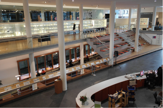 an image of a retail mezzanine floor