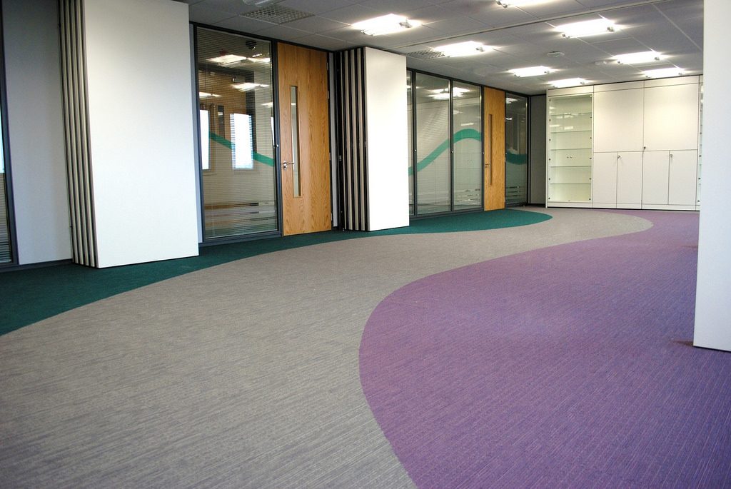 an image of an office carpet