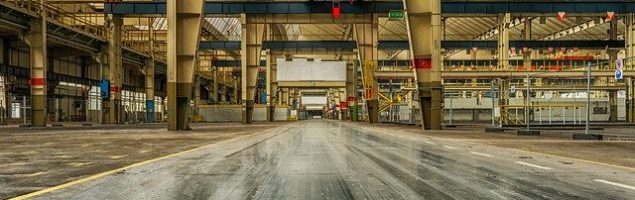 image of an industrial factory interior