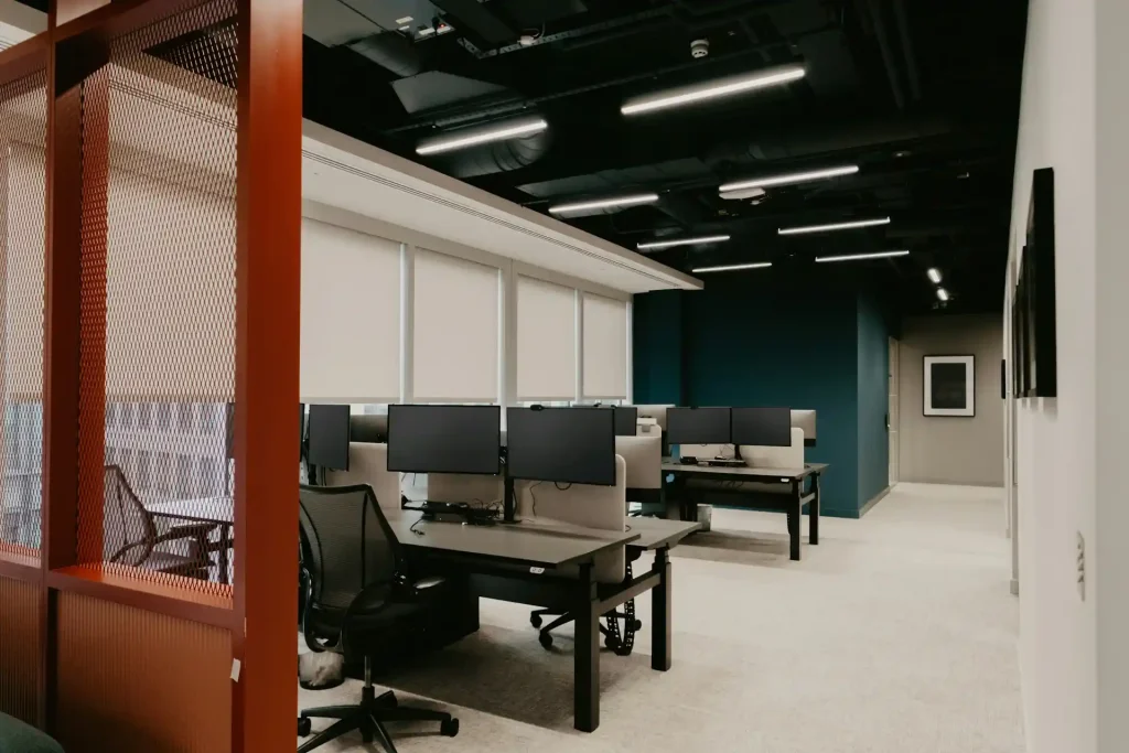 office mezzanine example by Wessex Interiors